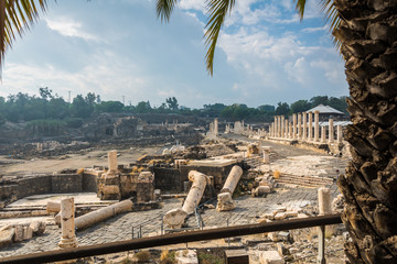 Silvanus Street in Bet She'an