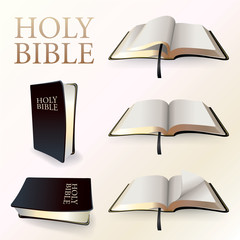 Illustration of Holy Bible