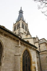 Fototapeta premium church in lyon, france