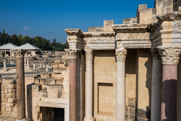 Beit She'an theater decorations