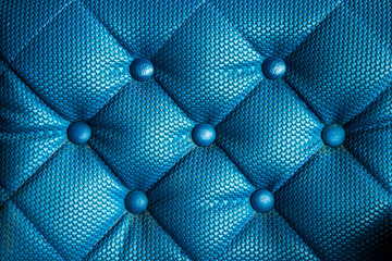 blue genuine leather