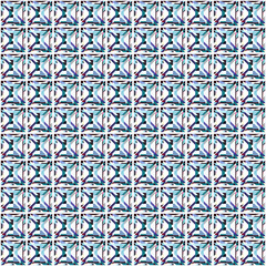 Seamless pattern of diamonds