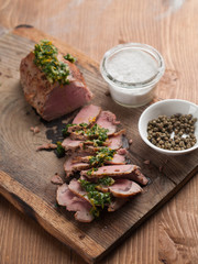 Delicious beef fillet