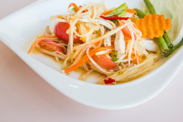 Papaya salad
