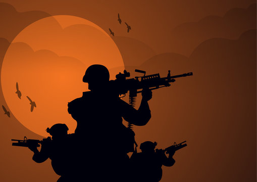 Navy Seal Silhouette