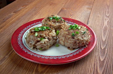 Dry meatballs