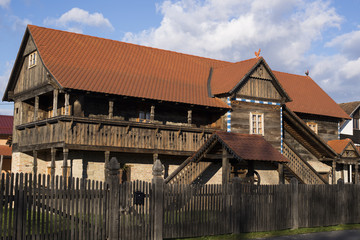 old way of building in turopolje - cabin in busevec