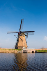 Windmill in Kinderdijk Netherlands
