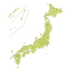 日本　日本地図　地図