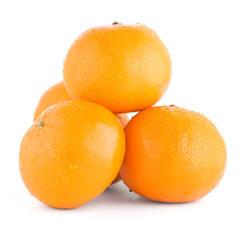 Ripe tangerine or mandarin