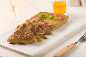 Martabak or murtabak, also mutabbaq, is a stuffed pancake is com