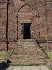 Facade made of bricks