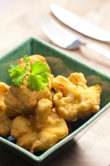 fried cauliflower