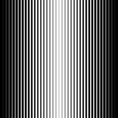 Obraz premium Black and white geometric seamless pattern with line.