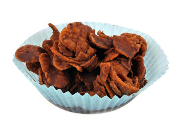 Rose des sables en chocolat