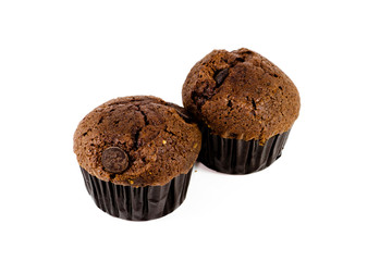 Frisch gebackener Schokoladenmuffin