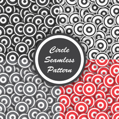 Circle seamless pattern, Abstract background