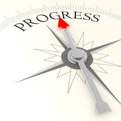 Progress word on compass