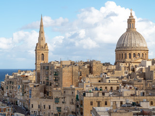 Fototapeta na wymiar Blick auf Valletta
