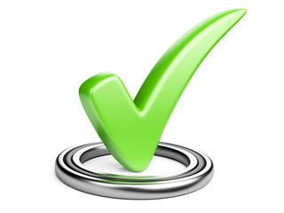 Check box with green check mark