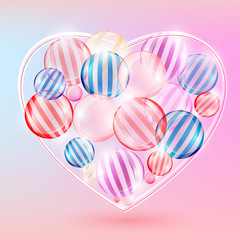 lollypops heart