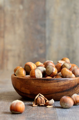 Hazelnuts.