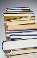 stack of books
