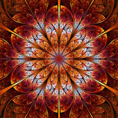 fractal rosette