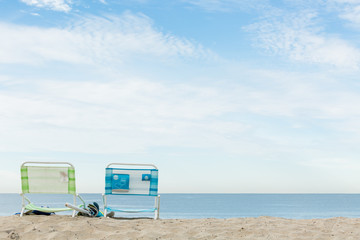 Beach chairs