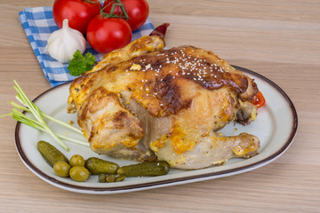 Grilled chicken