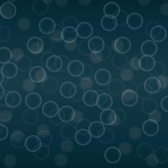 Abstract Bubbles Background .