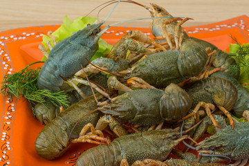 Raw Crayfish