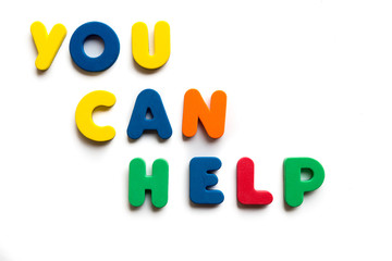 Obraz premium you can help