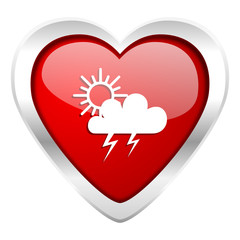 storm valentine icon waether forecast sign