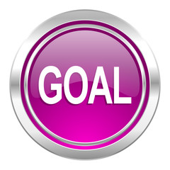 goal violet icon