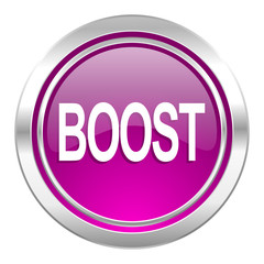 boost violet icon