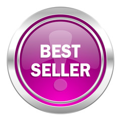 best seller violet icon
