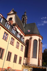 Fototapeta na wymiar Zisterzienser Abtei in der Eifel