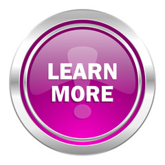 learn more violet icon