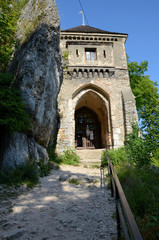 Fototapeta na wymiar Castle in Poland (Ojców)