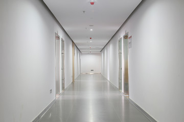 office corridor