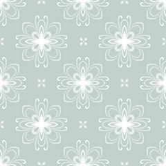 Floral Seamless Vector Pattern. Orient Abstract Background