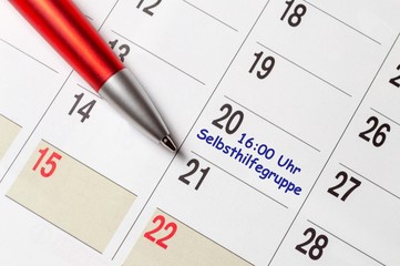 Termin Selbsthilfegruppe