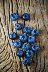 Blueberry antioxidant organic superfood