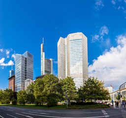 City street n Frankfurt