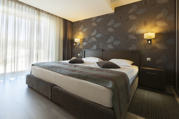 bedroom hotel apartment interior