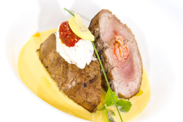 baked meat