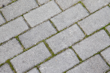 grey brick background