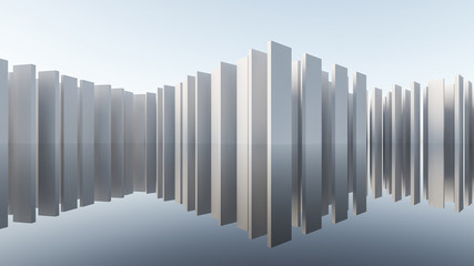 Obraz premium Abstract wall Architecture