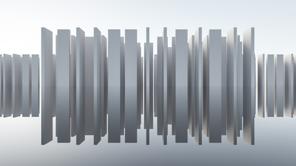 Abstract wall Architecture